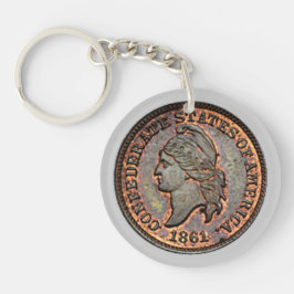 南北戦争共謀米国ペニー キーホルダー