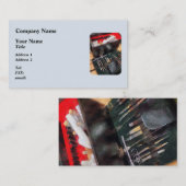 南北戦争医療楽器 名刺 (正面/裏面)