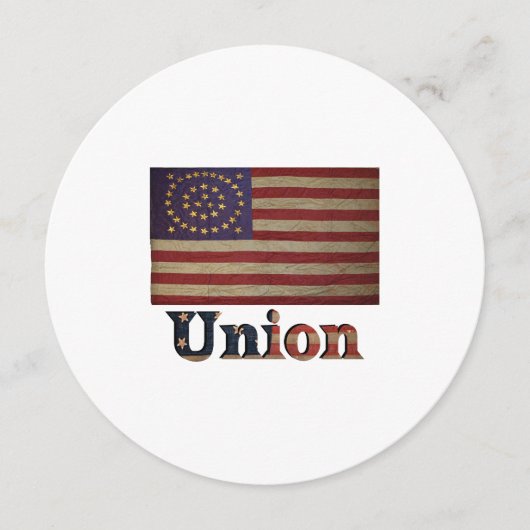 南北戦争同盟国旗🇺🇸ヴィンテージ履歴カード (正面)