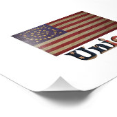 南北戦争同盟国旗✨アンティーク歴史地区 フォトプリント            (角)