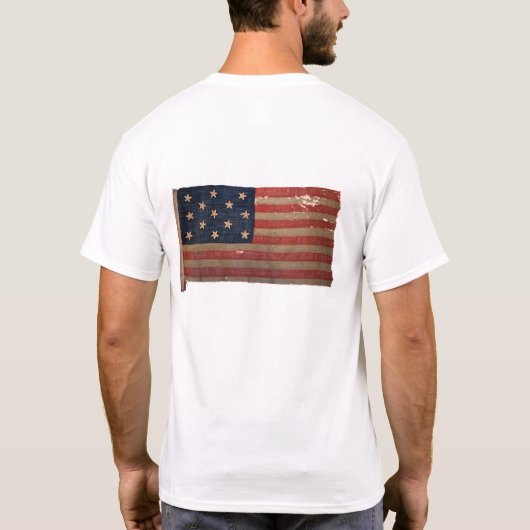 南北戦争同盟🇺🇸 ✨旧素晴らし軍隊国旗 Tシャツ (裏面)