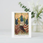 南北戦争戦旗no.1 ポストカード (スタンド正面)