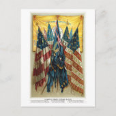 南北戦争戦旗no.3 ポストカード (正面)