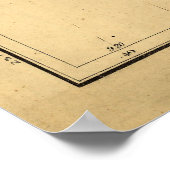 南北戦争時代の州統一された地図(1864年1月) ポスター (角)