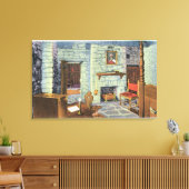 南北戦争期18ポウンダーズ・アン・バルベット キャンバスプリント (インサイチュ (リビング))