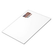 南北戦争素晴らし魅力的旗 ノートパッド (アングル)