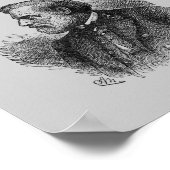 南北戦争総司令官ポスター ポスター (角)