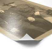 南北戦争退役軍人と第一次世界大戦ヴィンテージ フォトプリント            (角)