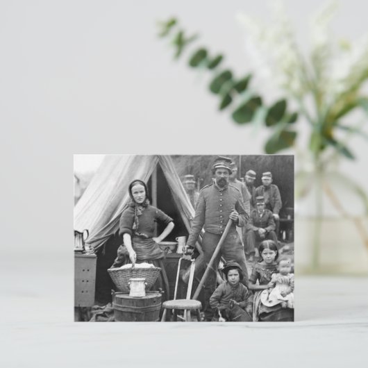 南北戦争道路旅行, 1861 ポストカード (スタンド正面)