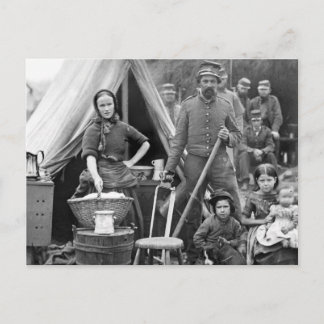 南北戦争道路旅行， 1861 ポストカード