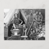 南北戦争道路旅行, 1861 ポストカード (正面)