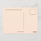 南北戦争、アトランタ・ラウンドハウス破壊、1866年 ポストカード (裏面)