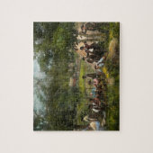 南北戦争 – ハフト大尉のゲチスバーグのキャンプ1865 ジグソーパズル (縦)