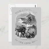 南北戦争 ポストカード (正面/裏面)
