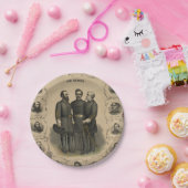 南北戦争🎖️⚔️英雄の連合 ペーパープレート (パーティー)