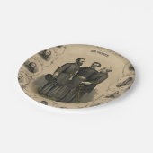 南北戦争🎖️⚔️英雄の連合 ペーパープレート (アングル)
