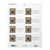 南北戦争🎖️⚔️英雄の連合 ラベル (フルシート)