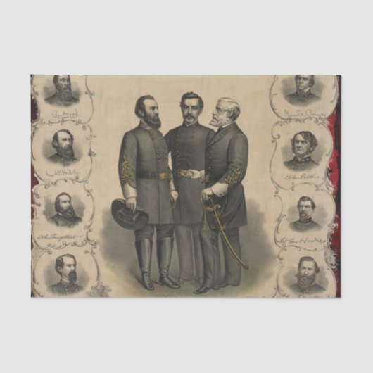 南北戦争🎖️⚔️英雄の連合 薄葉紙 (正面)