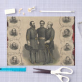 南北戦争🎖️⚔️英雄の連合 薄葉紙 (クラフト)