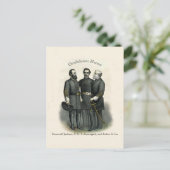 南北戦争🛡️英雄ストーンウォールビューアレスリー ポストカード (スタンド正面)