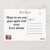 南北戦争🛡️英雄ストーンウォールビューアレスリー ポストカード (裏面)