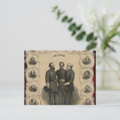 南北戦争🎖️⚔️英雄南将軍 ポストカード (スタンド正面)