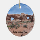 南北Windowsは国立公園をアーチ形にします セラミックオーナメント (左)