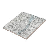 南半球のプレートXXVIIIの地図 タイル (側面)