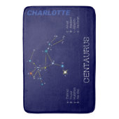 南半球の中心座 バスマット (正面縦)