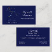 南半球の中心座 名刺 (正面/裏面)