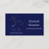 南半球の中心座 名刺 (正面)