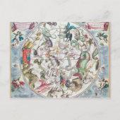 南半球の地図2 ポストカード (正面)