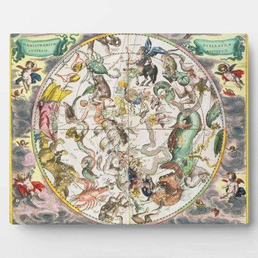 南半球の地図 – セレスティア フォトプラーク (正面)