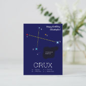 南半球の星座 クルックス ポストカード (スタンド正面)