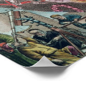 南半球の星座 ポスター (角)