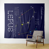 南半球の星座 Lepus タペストリー (インサイチュ(横))