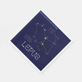 南半球の眼球星座 スタンダードランチョンナプキン (角)