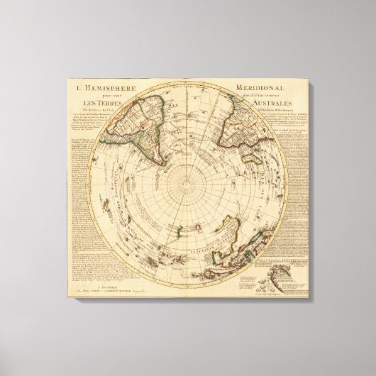 南半球2 キャンバスプリント (正面)