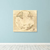 南半球2 キャンバスプリント (インサイチュ (ウッドフロア))