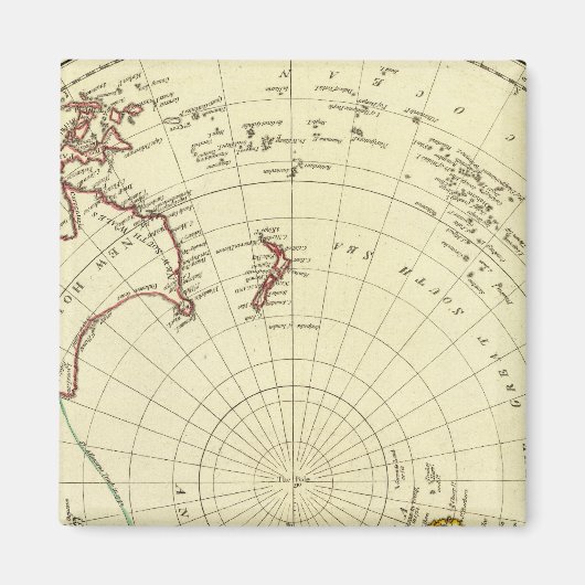 南半球 マグネット (正面)