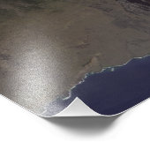 南南西吹に向かって複数の羽毛 フォトプリント            (角)