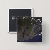 南南西吹に向かって複数の羽毛 缶バッジ (正面&裏面)