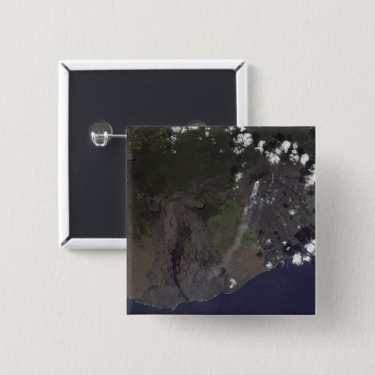 南南西吹に向かって複数の羽毛 缶バッジ (正面&裏面)