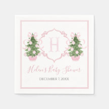 南名門私立校風のピンクのクリスマスツリー