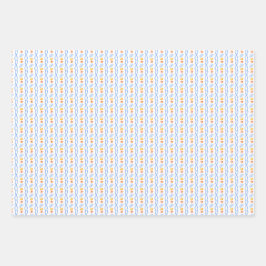 南名門私立校風の女性のカーボーイ卒業 ラッピングペーパーシート