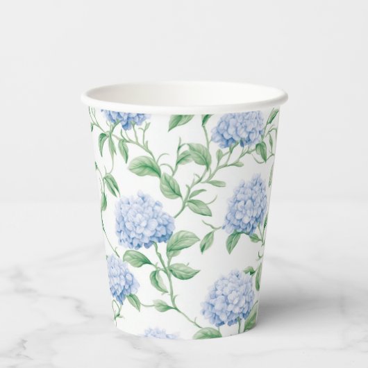 南名門私立校風の青の男の子の犬の赤ちゃんシャワー 紙コップ (裏面)