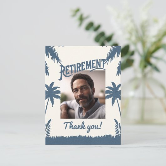 南国の引退写真ありがとうございます ポストカード (スタンド正面)