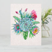 南国風の多肉植物の庭 (スタンド正面)