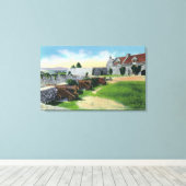 南壁、南西バスティオン、南兵舎 キャンバスプリント (インサイチュ (ウッドフロア))