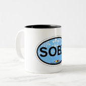 南外銀行 ツートーンマグカップ (正面左)